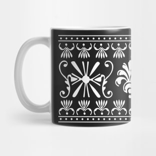 Simple Boho Ornate Indian Henna Ethnic Bohemian Oriental Persian Rug Pattern Mug